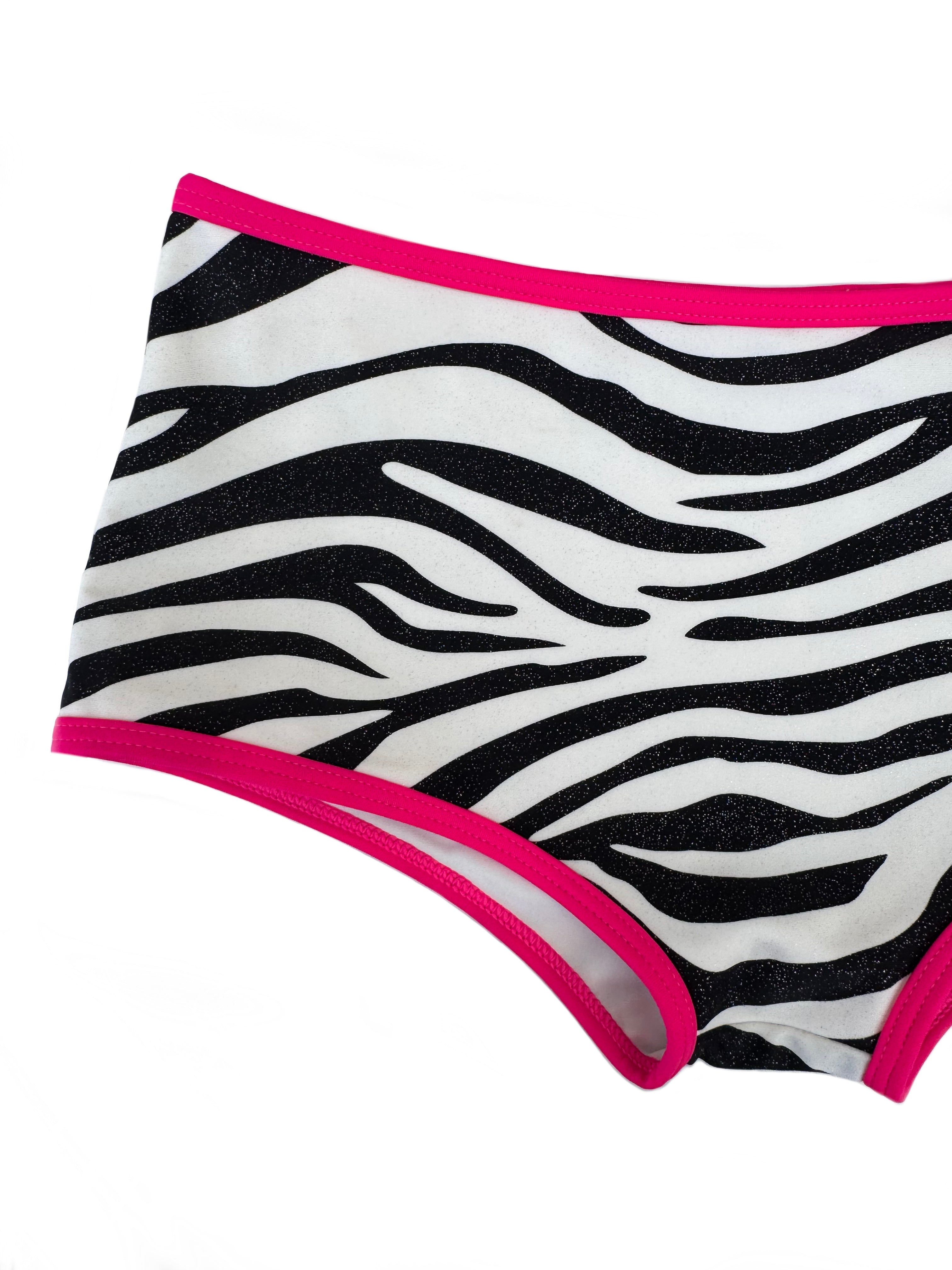 ZEBRA KISS MINI SHORTS