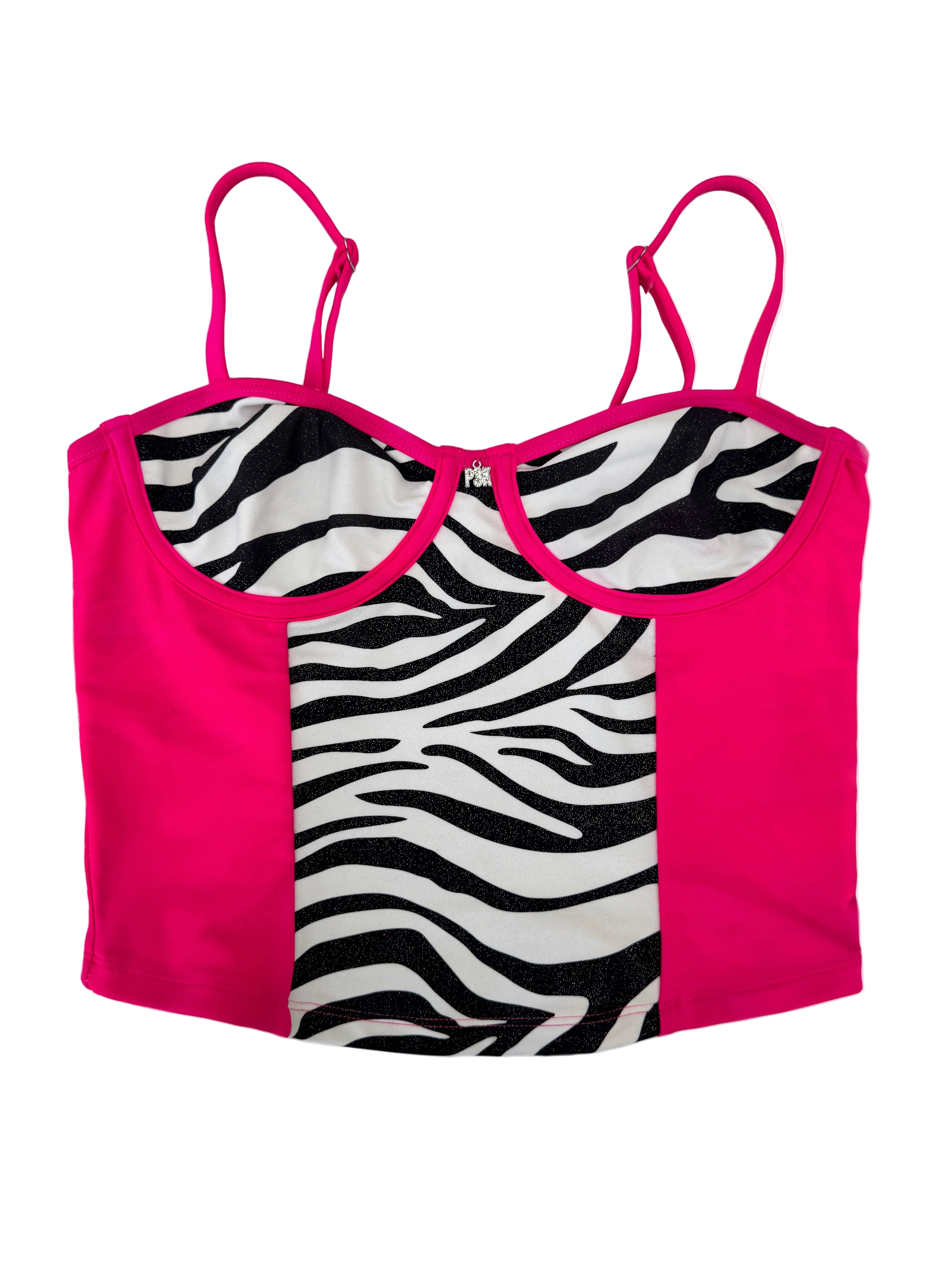 ZEBRA KISS CAMISOLE TOP